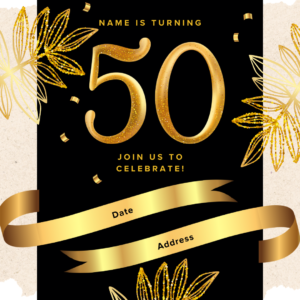 50th birthday party
