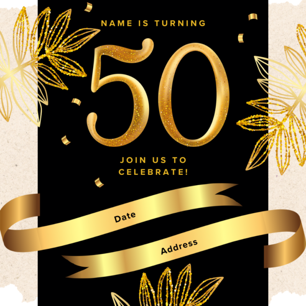 Black &Gold 50