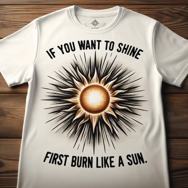 If you want to shine like a sun, first burn like a sun-2